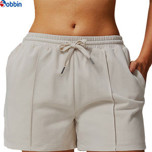Shorts en coton pour femmes, style personnalisé, taille mi-haute, décontractés, shorts d'été, shorts de yoga, shorts de sport, shorts avec poche pour femmes - Product Image 4