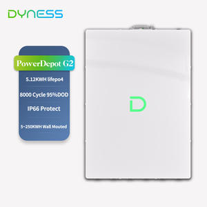 Dyness Powerdepot G2, Batería de Pared IP66 de 8000 Ciclos y 5kwh lifepo4, Máximo 50 Piezas en Paralelo, Sistema de Almacenamiento de Energía Doméstica de 250KWH - Product Image 2