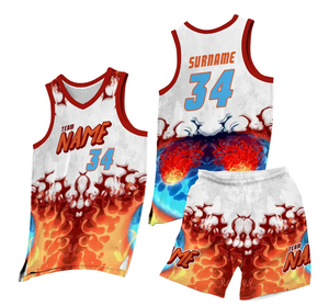 2024 uniforme de basket-ball entièrement sublimation personnalisé jeunesse prix de gros vêtements de sport meilleure qualité uniforme de basket-ball - Product Image 5