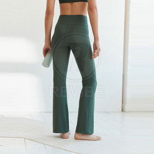 Factory Made Best Selling Yoga <b>Legging</b> Fitness Wear Women <b>Flare</b> <b>Legging</b> Customized Women <b>Flare</b> <b>Legging</b> - Product Image 2