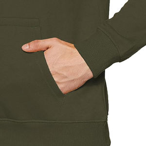 Sudadera con capucha de material de alta calidad de peso medio para hombre, color y embalaje personalizados a bajo precio, ropa de calle, sudaderas con capucha de felpa francesa - Product Image 4