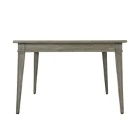 Table à manger en bois massif avec finition naturelle