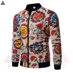 เสื้อแจ็กเก็ตบอมเบอร์สำหรับผู้ชายกันลมบุนวมผ้าแคนวาสลด้านหน้าโลโก้ตามสั่งสำหรับฤดูหนาว - Product Image 2