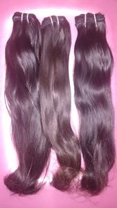 Direct Inde Vente en gros 100% Extensions de cheveux humains indiens naturels vierges 12a Machine de trame plate vierge Double trame pour le tressage - Product Image 3