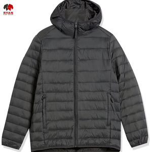 Blouson matelassé pour homme de haute qualité avec un design esthétique hivernal raffiné, couleurs unies, tailles plus grandes - Product Image 4