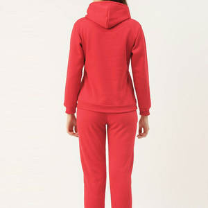 Low Moq Cotton Made Women Tracksuits <b>Adults</b> Outdoor Wear Women Tracksuits Breathable Track Suits - Product Image 5