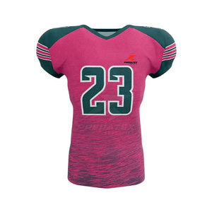 Conjunto de uniforme deportivo de manga corta transpirable y secado rápido hecho a medida para fútbol americano - Product Image 3