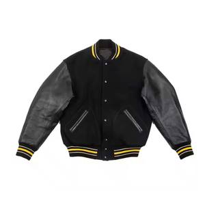 Tallas grandes transpirable Vintage único hecho a medida Lettermen Varsity Jacket Chenille parches abrigo de invierno chaqueta de Bombardero - Product Image 5