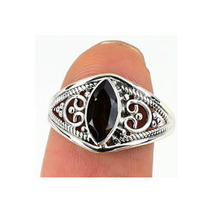 ชุดเครื่องประดับอัญมณี925ทึบสีเงินแท้ตัดขอบพลอยสวยงาม - Product Image 1