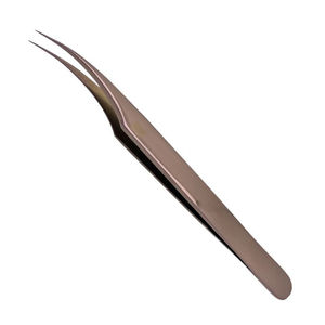 Ensemble de pinces à cils de volume Pince à épiler d'extension de cils coudée incurvée avec pointe en fibre pour une application professionnelle des cils - Product Image 6