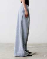 Pantalon de jogging mi-lourd pour femme, coupe oversize, style pyjama, sportswear, évasé et ample, 2026