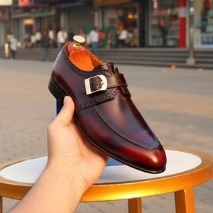 Classic Genuine Leather Business Casual <b>Shoes</b> <b>for</b> <b>Men</b>-Office & Wedding Use - Product Image 2