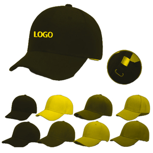 Gorras de béisbol para hombre con logotipo personalizado de alta calidad, moda, negro, liso, en blanco, multicolor, Cierre trasero, algodón de alta calidad, diseño liso - Product Image 3