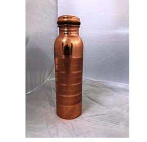 Bouteille d'eau personnalisée en cuivre artisanal, isolation thermique, écologique, durable, capacité de 350 ml à 1000 ml, vente chaude - Product Image 6