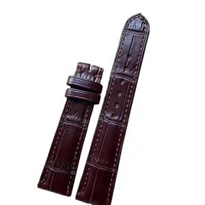 Wholesale Luxury Genuine Crocodile Leather Strap Band Watch Bands Accessories Mul-ti colors Leather Watch Bands
