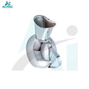 ALMAC Premium Female Urinal Pot Manual Instrumento médico de acero inoxidable con certificación CE Resistente a la oxidación y de larga duración - Product Image 2