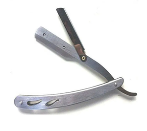 Salon professionnel barbier rasoir droit en acier inoxydable coupe gorge longue poignée rasage rasoir manuel Salon de coiffure - Product Image 4