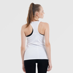 Meilleure vente de débardeur d'entraînement de marque personnalisée pour femmes coupe décontractée respirant évacuant la sueur débardeur de sport de gymnastique - Product Image 4