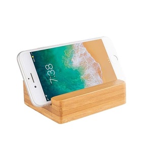 Soporte de Madera para Teléfono Móvil, Soporte para Reloj, Base para Pastel, Organizador, Base Móvil de Madera, Estación de Carga para Mesita de Noche - Product Image 5
