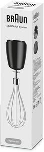 Braun MQS 050 BK Accessoire de fouet en acier inoxydable avec système EasyClick Plus-Accessoires pour Braun MultiQuick 7 et 9 - Product Image 3