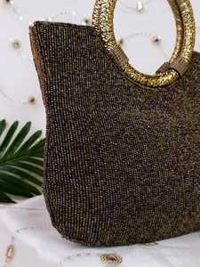 Bolso con cuentas vLemon, bolso con cuentas de limón, bolso de mano con cuentas de limón, bolso de vacaciones de verano de limón amarillo, bolso de mano con cuentas blancas únicas de limón - Product Image 2