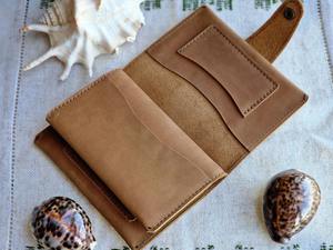 Porta pasaporte Cartera Funda de viaje de cuero genuino Funda familiar Libro Organizador de pasaporte de 2 piezas Botón Vintage Bloqueo RFID - Product Image 3