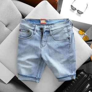 Shorts en jean pour hommes de haute qualité en gros, shorts baggy vintage en denim, tissu denim pour hommes - Product Image 5