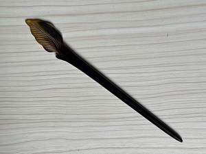 TITLES HANDMADE POLISHED BUFFALO HORN <b>HAIR</b> ACCESSORIES <b>Hair</b> Fork Stick <b>Barrettes</b> Clips <b>for</b> Jewelry Matiss <b>Hair</b> Styling - Product Image 3