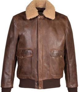 แจ็คเก็ตหนังแกะแท้คุณภาพสูง สไตล์อบอุ่น สำหรับผู้ชายและผู้หญิง เหมาะสำหรับฤดูหนาว - Product Image 5