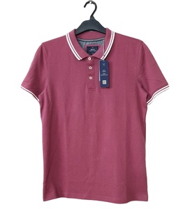 เสื้อยืดคอกลมแขนสั้นผู้ชายคุณภาพสูง ขายส่ง ทรงเข้ารูป สีพื้น ผ้าถักย้อมสี น้ำหนัก 180 กรัม เป็นมิตรต่อสิ่งแวดล้อม - Product Image 1