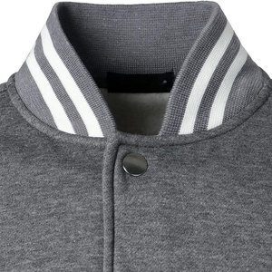 Veste Letterman en tissu doux pour l'extérieur pour hommes veste Letterman à logo personnalisé à la mode - Product Image 4