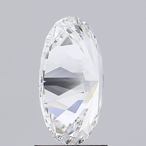 Anillo de Compromiso Personalizado de la Marca Rising con Diamante Cultivado en Laboratorio de Corte Ovalado de 2.31 Ct, Color E, Claridad VVS2, Certificado IGI - Product Image 6
