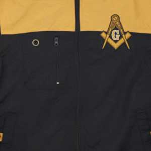 Veste en polaire Mason personnalisable unisexe, mélange de polyester, logo brodé sur le devant, le dos et les manches, imperméable, coupe-vent, respirante - Product Image 4