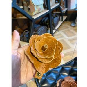 Best Seller Handmade <b>Leather</b> <b>Bag</b> Flower Accessory <b>Real</b> Cowhide <b>Bag</b> Charm Decoration From Indonesia - Product Image 5