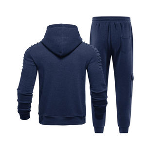 Men's Customizable <b>Eco</b>-Friendly Loose Fit Hoodie Heavyweight Fleece <b>Dot</b> Print Pullover for Winter Season - Product Image 6