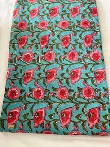 ชุดเดรสผ้าฝ้ายออร์แกนิคสำหรับฤดูร้อนงานถักไหมพรมพิมพ์ลายดอกไม้งานหัตถกรรมแบบหลวม - Product Image 2