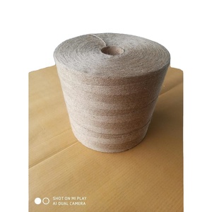 Haute qualité 10lbs/1PLY 100% Jute fil texturé Hesse tricot à la main couture motif brut écologique Anti-bactéries Direct - Product Image 1