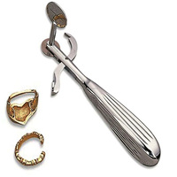 Coupe-bague manuel de précision en acier inoxydable de qualité supérieure pour usage chirurgical et d'urgence, certifié CE ISO13485, garantie 1 an