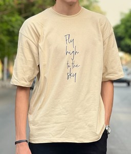 เสื้อยืดผู้ชายโอเวอร์ไซส์ลายนูนทำจากผ้าฝ้าย100% แนวสตรีทแวร์แบบถักลายล้างกรดแนววินเทจแบบกำหนด3D เอง - Product Image 1