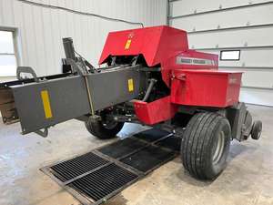 Envío Gratuito, Empacadora de Heno Cuadrada Mini Massey Ferguson Hesston 1840, Maquinaria Agrícola para la Compresión de Pasto - Product Image 5