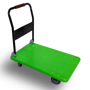भारी शुल्क 4 पहिया प्लास्टिक प्लेटफॉर्म फोल्डेबल फोल्डेबल फोल्डेबल फोल्डेबल फोल्डेबल फोल्डेबल फोल्डेबल फोल्डिंग हैंडल - Product Image 6