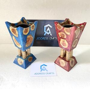 Style arabe en bois Bakhoor brûleur personnalisé Oud brûleur maison hôtel décoratif bois résine brûleur d'encens décor à la maison Oud stockage - Product Image 4