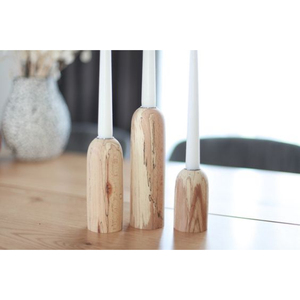 Portavelas de madera decorativo para el hogar de diseño clásico, portavelas de madera de olivo de calidad de lujo para el candelabro más vendido - Product Image 6