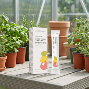 Suplemento para la Salud, Rico en Antioxidantes, Ingredientes Naturales, Shot Diario para el Bienestar, Fórmula para Reforzar el Sistema Inmunológico, Limón y Tomate - Product Image 1