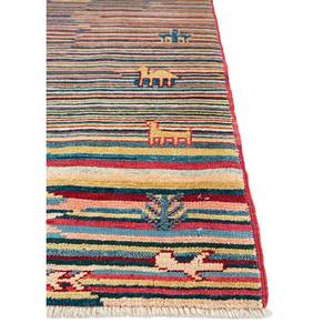 พรมขนสัตว์ทำมือ Nuray ลายเส้นหลายเส้น สำหรับทางเข้า ห้องโถง ห้องนั่งเล่น ขนาด 9x12 รูปทรงสี่เหลี่ยมผืนผ้า ดีไซน์แบบจิ๊กซอว์ รุ่น Pae-905 - Product Image 4