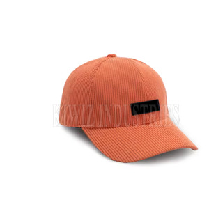 Nuevo sombrero personalizado de malla de espuma sombreros de béisbol de pana ajustable sólido liso hombres sombreros de béisbol de pana - Product Image 3