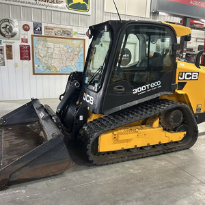 JCB 300T Skid Steer Track Loader Equipo usado en bajas horas con solo 289 horas de alta eficiencia - Product Image 6