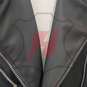 Veste en cuir surdimensionnée pour femmes la plus vendue en cuir de vache Veste en cuir coupe-vent pour l'hiver Vestes en cuir surdimensionnées pour femmes - Product Image 4