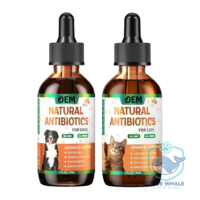 Gouttes liquides antibiotiques personnalisées OEM/ODM pour animaux de compagnie (chiens et chats) – Traitement des infections oculaires, auriculaires et cutanées – Formule vétérinaire à absorption rapide – Durée de conservation : 2 ans