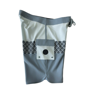 Pantalones cortos de playa para hombre Pantalones cortos elásticos de secado rápido de 4 vías Pantalones cortos de surf de playa con cordón de cintura fija al por mayor - Product Image 5